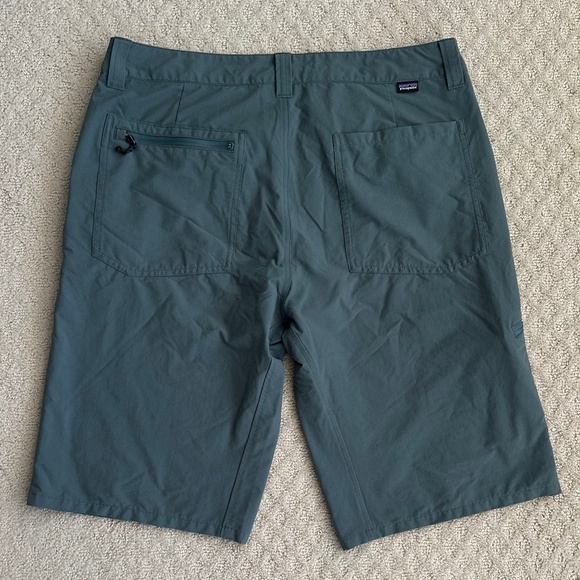 Patagonia Men's Quandary Hiking Shorts Nouveau Green 34 Outdoors Casual Trail - Picture 8 of 16